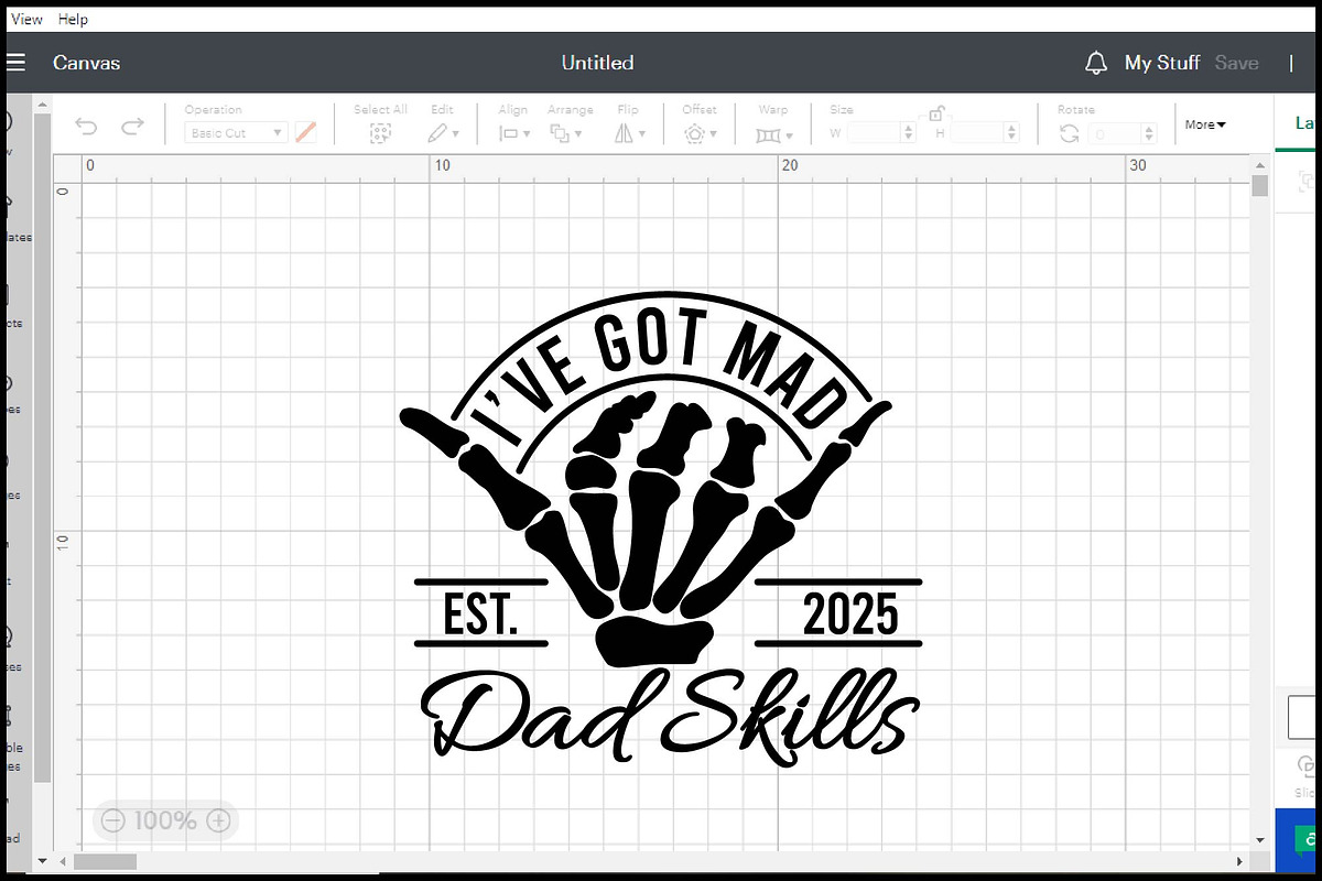 Mad Dad Skills Skeleton Hand SVG, an Object Graphic by BeeCraftR (Photo 5 of 5)
