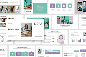 Liora : Medical Google Slides, a Presentation Template by Punkl Camp