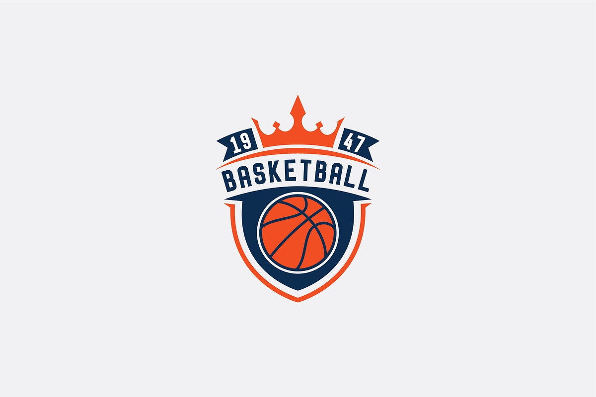 Basketball Logo Template, a Branding & Logo Template by shazi (Photo 1 of 2)