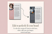 45 Pages Cookbook Template Canva, a Social Media Template by Ink Gallery (Thumbnail 3 of 6)