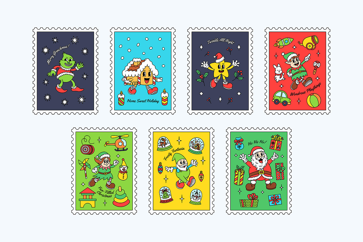 Christmas Cartoon Curiosities, an Illustration by The Isian (Photo 21 of 29)