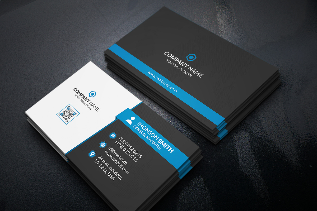Business card, a Business Card Template by Helal Shop (Photo 2 of 3)
