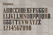 Silquora - Serif Font, a Font by Alpaprana (Thumbnail 8 of 10)