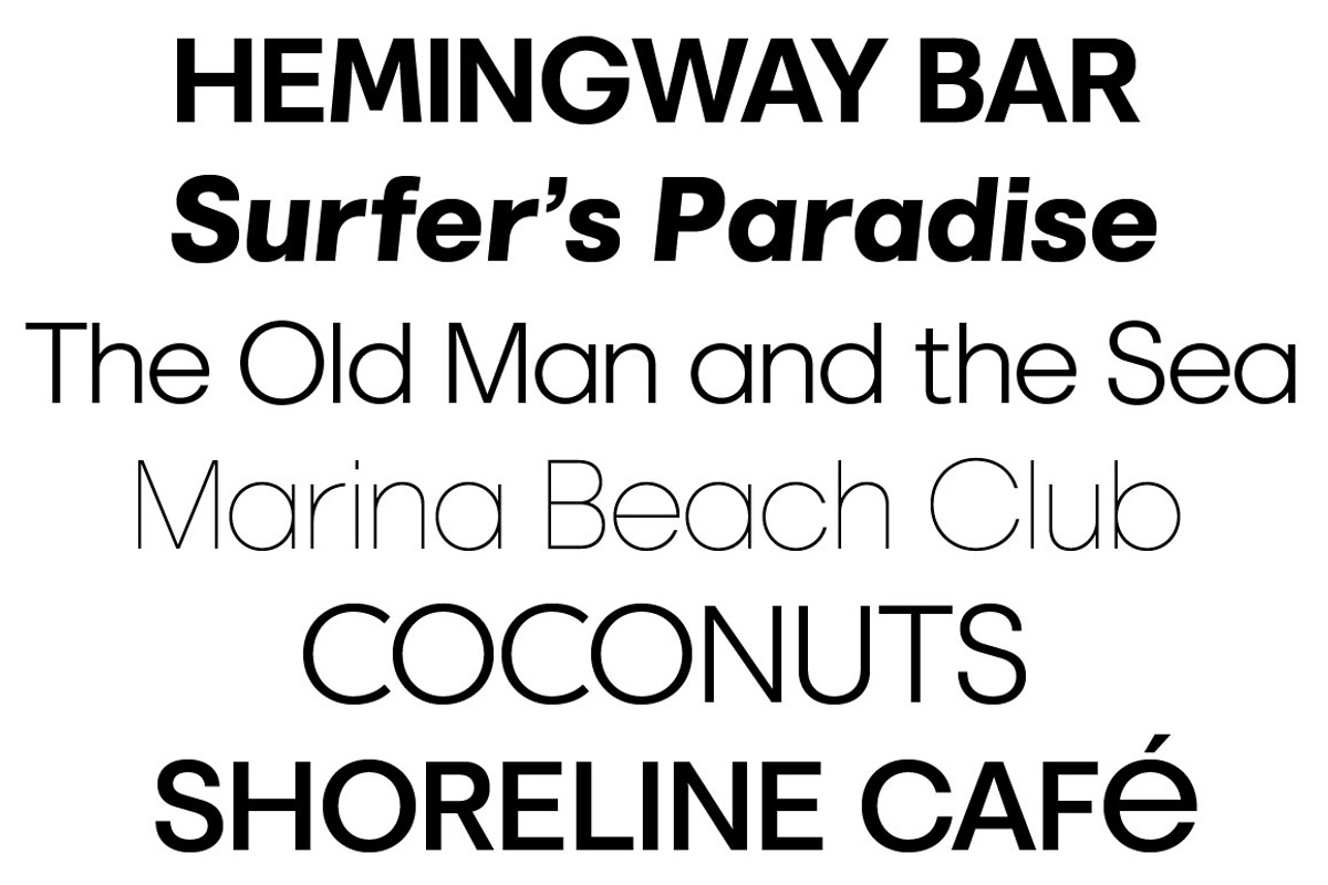 Marlin Sans SQ Upright Italic+Slant, a Font by FontMesa (Photo 4 of 10)