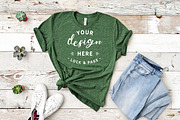 Mockup Bundle Bella Canvas T-Shirt, a Household Mockup by lock and page (Thumbnail 14 of 45)