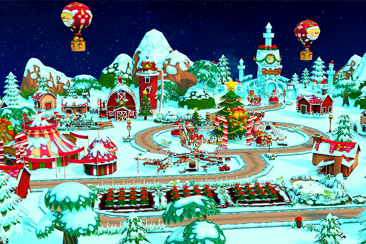 Cartoon Christmas Farm, an Environmental 3D Model by Souchenki (Photo 20 of 29)