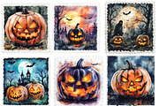Halloween Postage Stamp Sublimation, an Illustration by SinaCreation (Thumbnail 3 of 5)
