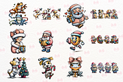 Christmas Clipart Huge Bundle, an Illustration by Markicha Art (Thumbnail 2 of 6)