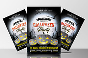 Halloween Party Flyers Bundle, a Flyer Template by AfzaalGraphics (Thumbnail 18 of 19)