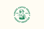 Coffee & Barista Illustration Set, a Food Illustration by ™Creasi (Thumbnail 3 of 6)