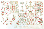 Watercolor Pomegranate collection, a Decorative Illustration by WonderWonder (Thumbnail 9 of 12)