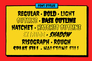 House of Spook Show Collection, a Handwritten Font by Paper Moon Graphic Supply (Thumbnail 3 of 24)