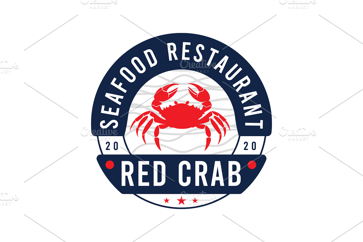 Set of Seafood Badge Logo Design, a Branding & Logo Template by Billah Hub (Photo 3 of 3)