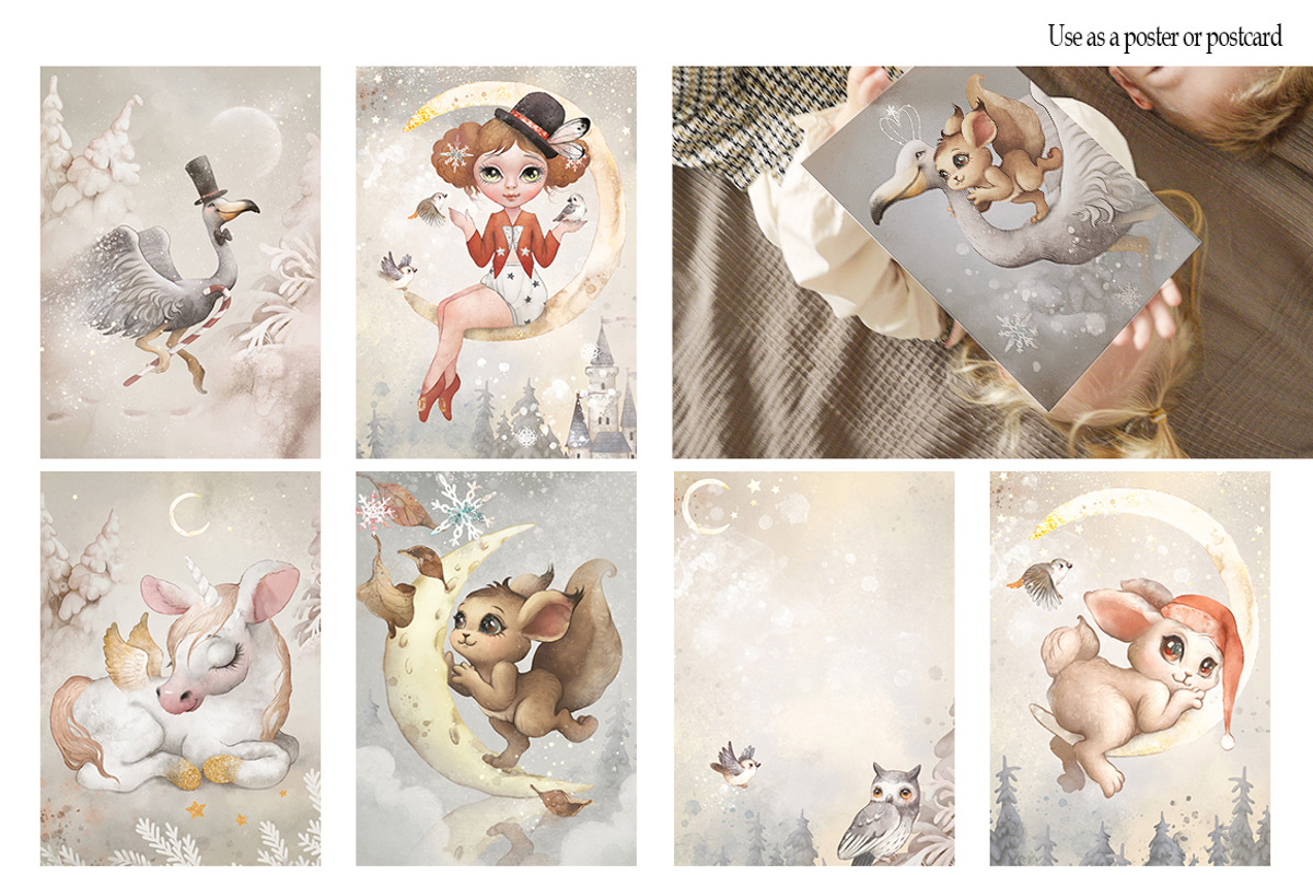 Сhristmas posters pattern advent, an Illustration by TanyaSchuka (Photo 8 of 15)
