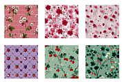 Valentines Strwberry Digital Papers, an Illustration by Designworld (Thumbnail 2 of 4)