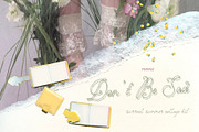 Don't be sad: Summer Collage Kit, an Object Graphic by Purple (Thumbnail 9 of 14)