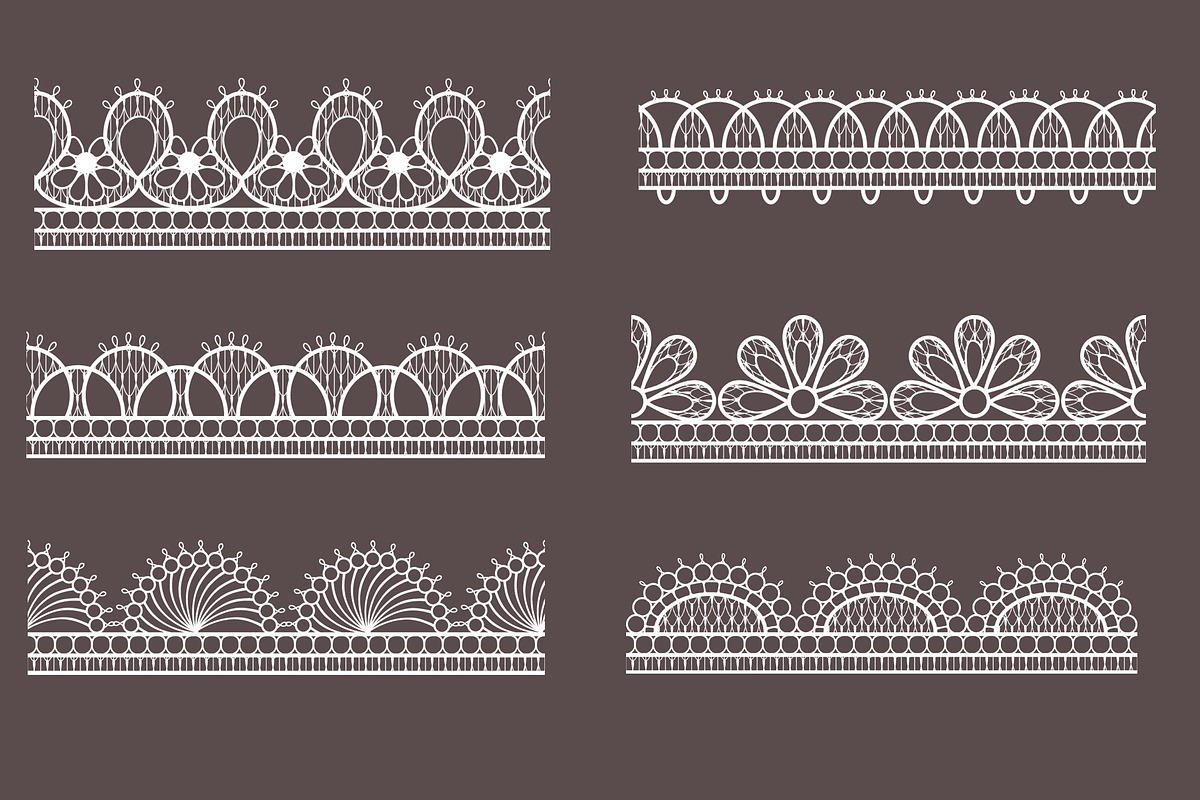 lace pattern brushes., a Pattern Graphic by Ajuga (Photo 5 of 9)