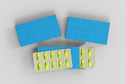 Medicine Pill Box Mockup - 8 views, a Packaging Mockup by Illusiongraphic (Thumbnail 10 of 25)