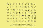 Marketing Creative Business Icons, an Outline Icon by CreativeWilderness (Thumbnail 4 of 12)