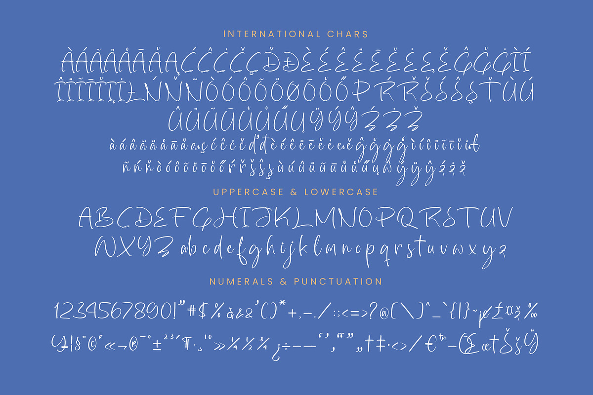 Highest Bluebell Natural Handwritten, a Script Font by stylishtype.co (Photo 18 of 20)