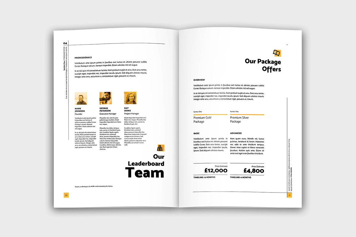 Ultimate Proposal Brochure Template, a Brochure Template by velvetmade.designs (Photo 11 of 15)
