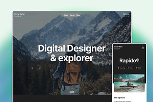 Moller — Modern Portfolio, a Templates & Theme by Eamonn Day Lavelle