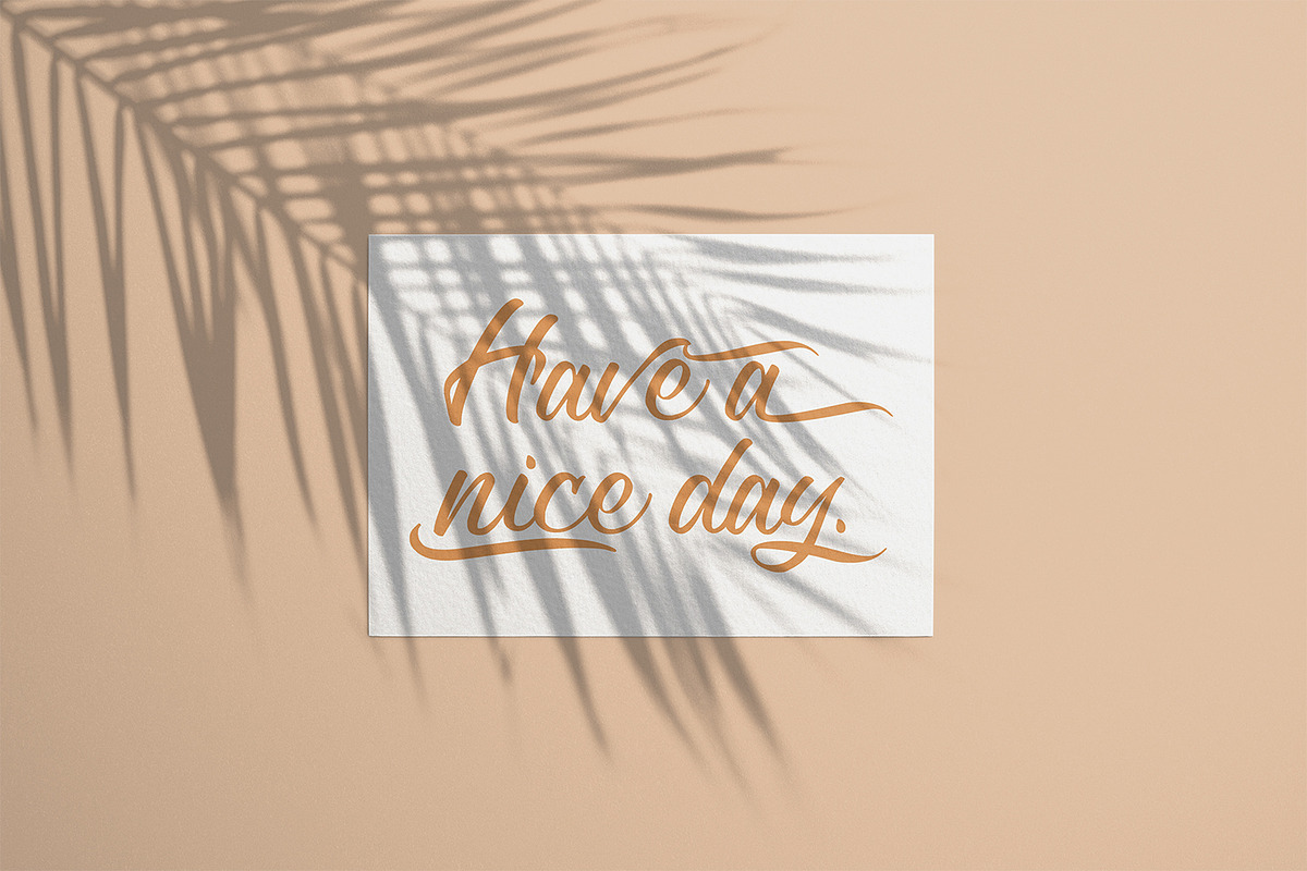 Richard Benoitt - Modern Script Font, a Script Font by Pollux of Geminorum (Photo 9 of 10)