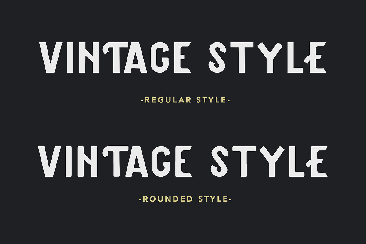 Hearing - Vintage Sans Serif Font, a Sans Serif Font by Arendxstudio (Photo 2 of 10)
