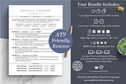 ATS Friendly Resume CV Templates, a Resume Template by The Art of Resume (Thumbnail 2 of 8)