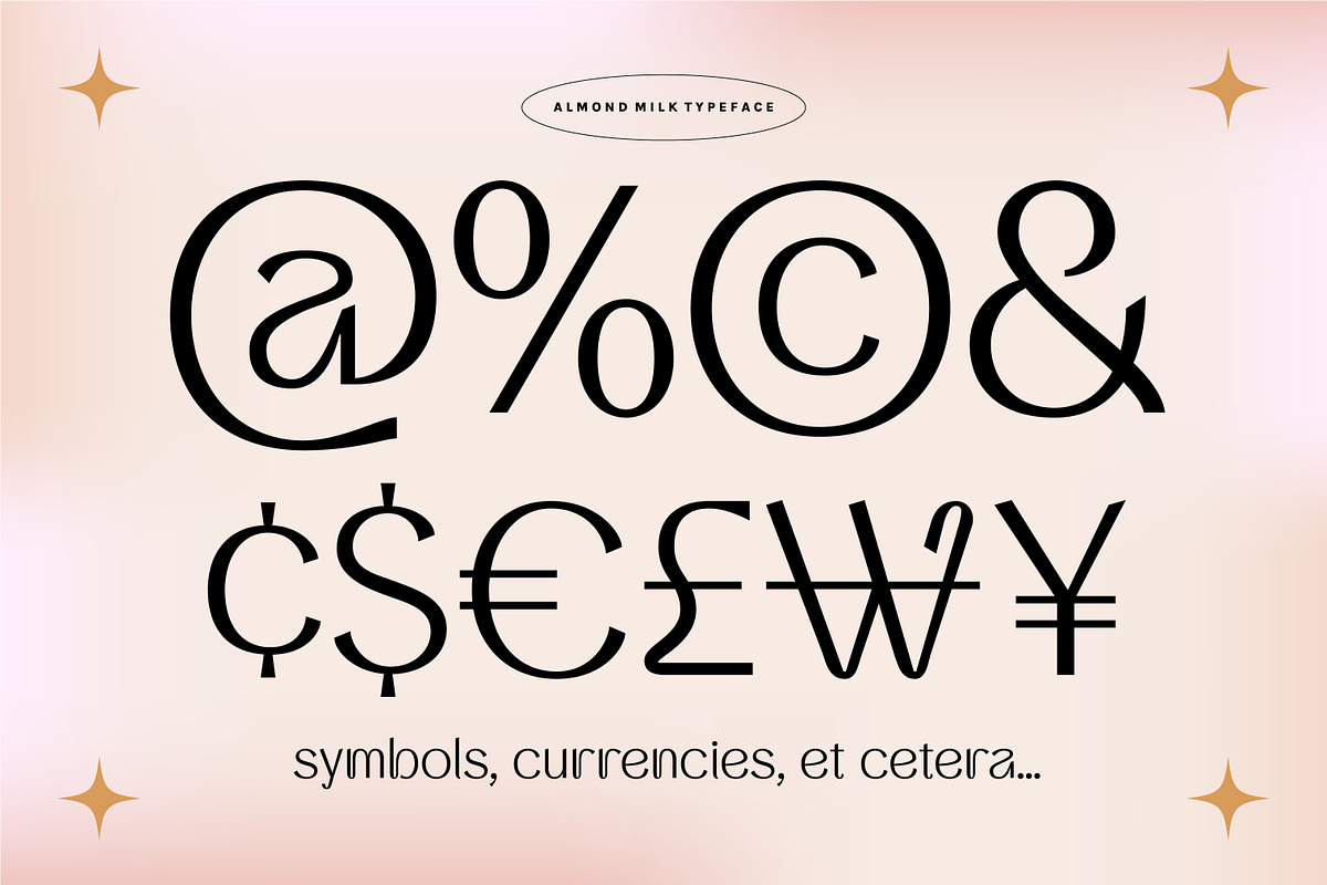 ALMOND MILK - Cute Display Font, a Sans Serif Font by Artflorara (Photo 9 of 15)