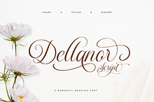 Dellanor Script - A Wedding Font