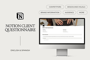 Notion Client Questionnaire - Brief