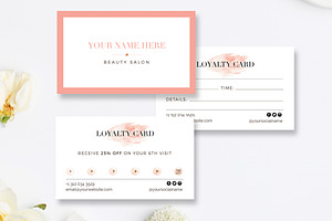 Hairstylist Loyalty / Reward Cards