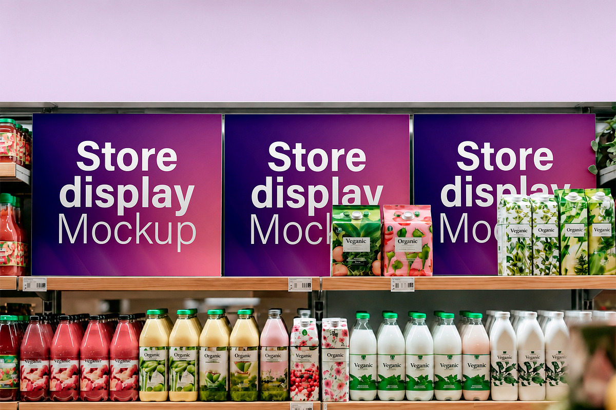 Store Display Mockup Pack, an Advertising Mockup by McLittle Stock (Photo 9 of 19)