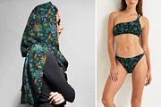 Bohemian Ethnic Teal Seamless, a Pattern Graphic by Gullenda (Thumbnail 5 of 6)