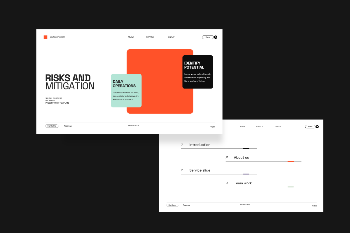 TECHA - Business Proposal GSL, a Presentation Template by Dirtytemp Studio (Photo 4 of 10)