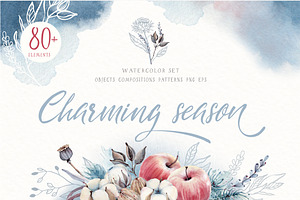 CHARMING SEASON Watercolor Set