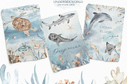 Undersea world Watercolor, an Animal Illustration by Marina Ermakova (Thumbnail 7 of 12)
