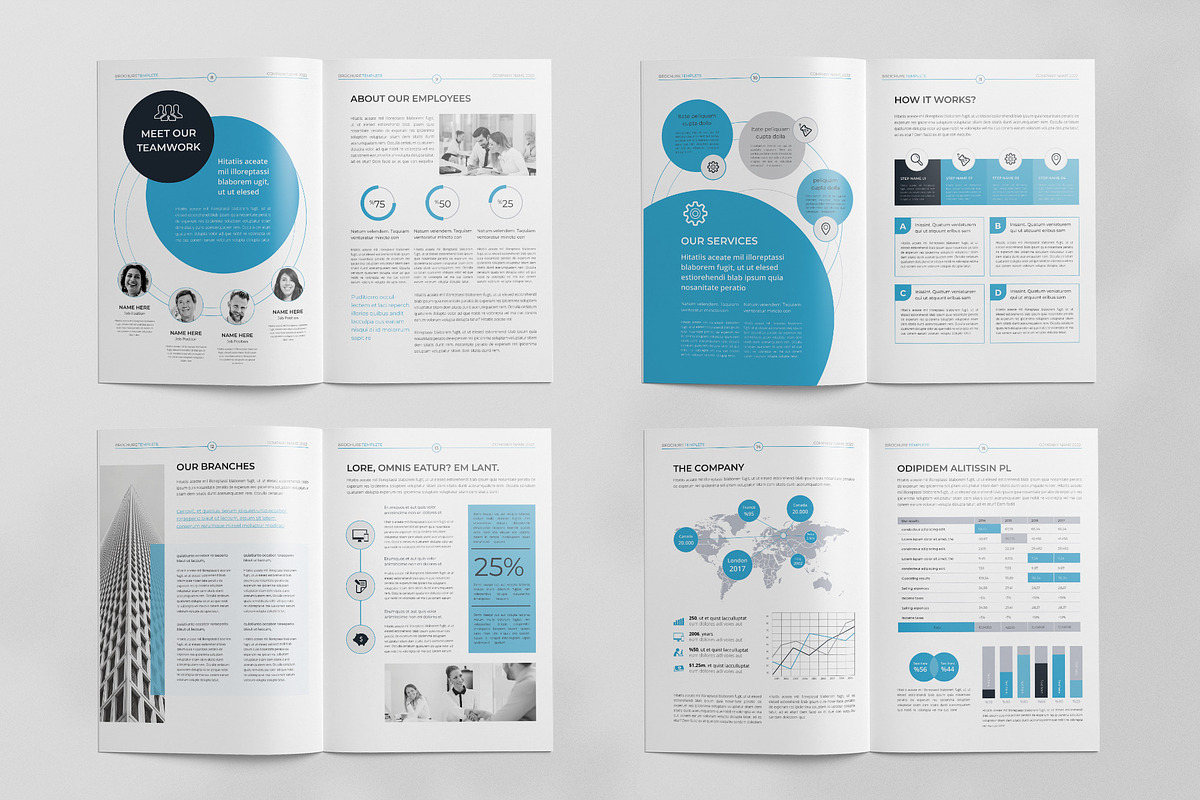 Brochure Bundle | Docx, ID, Canva, a Brochure Template by BrochuresFactory (Photo 4 of 20)