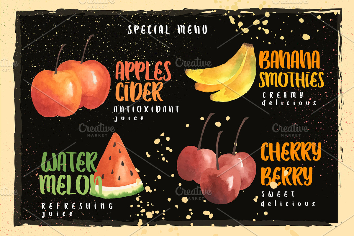 Orange Juice Font preview 3