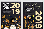 Set of 10 Christmas Party Flyers, a Brochure Template by Creative Graphics (Thumbnail 15 of 15)
