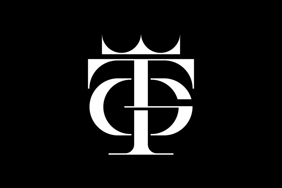 Monogram Letter GT TG Crown Logo, a Branding & Logo Template by Buqancreative (Photo 2 of 2)