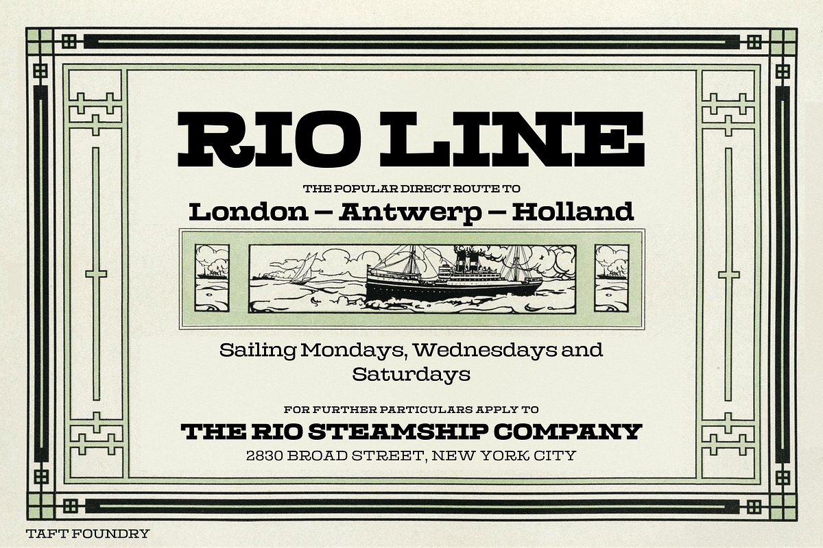 TA Albatross, a Slab Serif Font by TAFT Foundry (Photo 5 of 16)