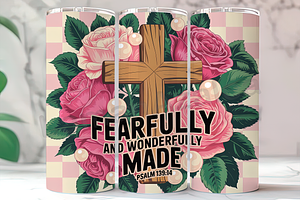 Coquette Bow Faith 20oz Tumbler, an Arts & Entertainment Photo by LamanAzalea