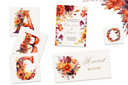 Harvest Bloom Watercolor, an Object Graphic by Digital Vintage (Thumbnail 3 of 8)