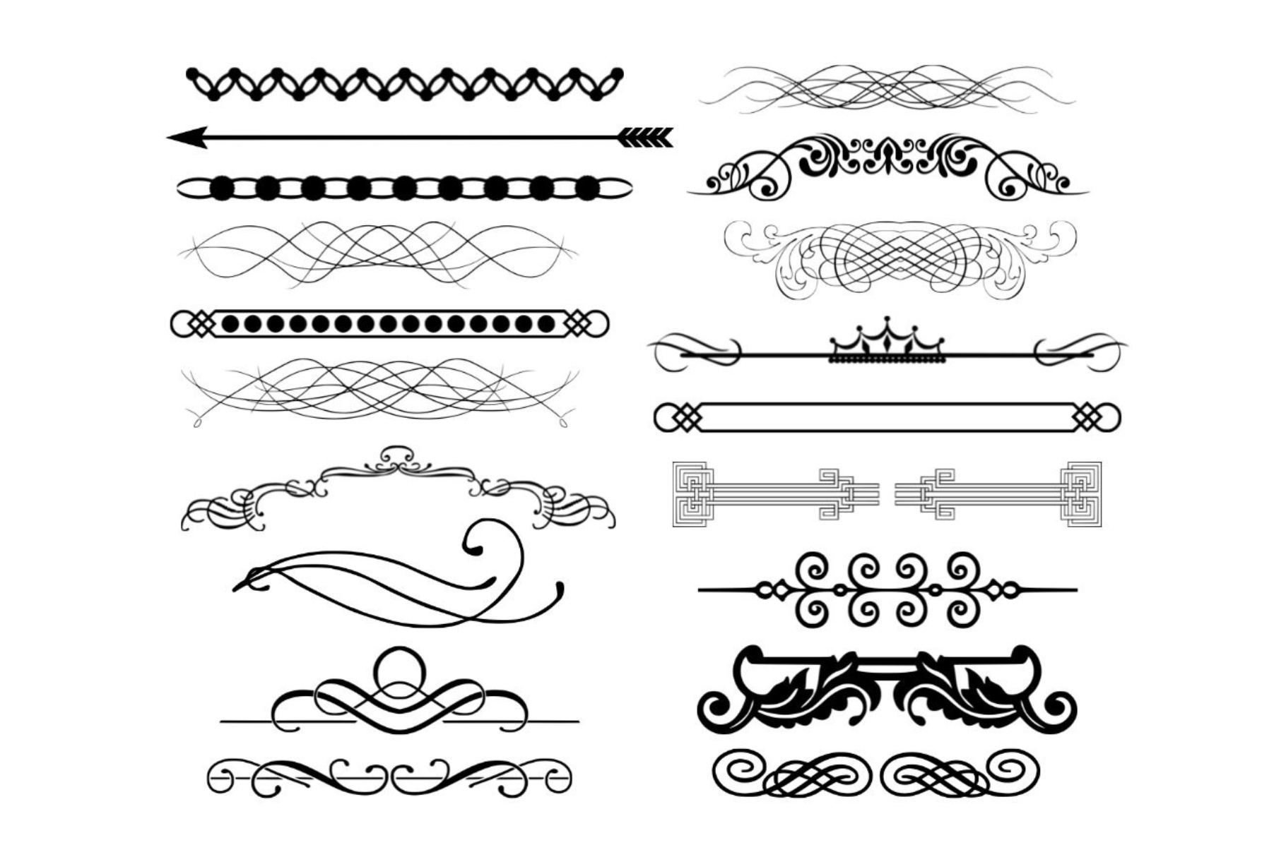 Dividers Line SVG, an Illustration by Awieee1