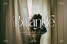 Billande || Stylish Serif Font
