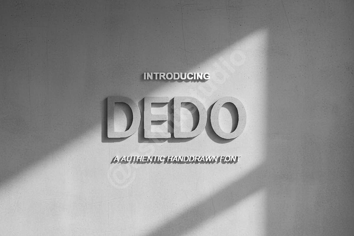 Dedo | Luxury High-Contrast Serif Ty, a Font by Astuti Studio (Photo 1 of 16)