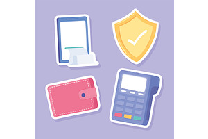 shopping pay and transaction, a Finance Illustration by studiogstock