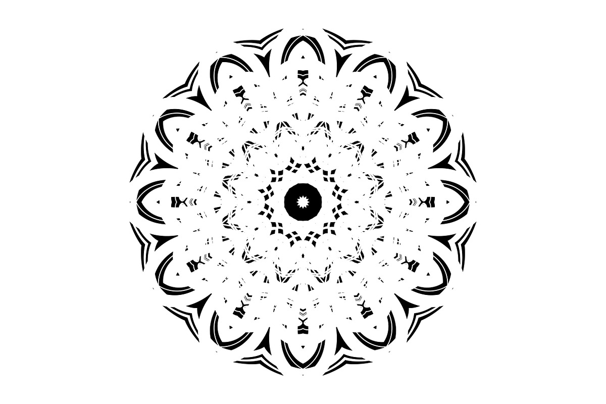 High Quality Mandala Clipart Bundle, a Decorative Illustration by NJ Himel (Photo 83 of 103)